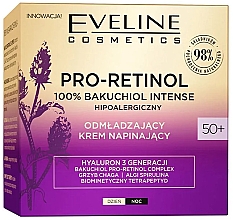 Омолоджувальний крем для обличчя 50+ - Eveline Cosmetics Pro-Retinol 100% Bakuchiol Rejuvenating Cream — фото N1