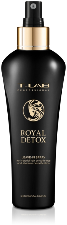 Несмываемый спрей для абсолютной детоксикации волос - T-LAB Professional Royal Detox Leave-in Spray