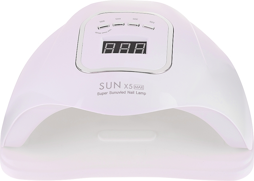 Светодиодная УФ-лампа для ногтей, белая - Sun X5 MAX 80 W UV/LED — фото N1