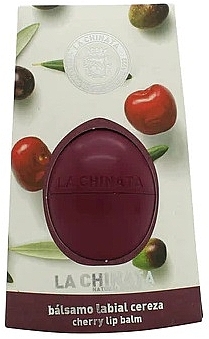 Бальзам для губ "Вишня" - La Chinata Natural Olive Cherry Lip Balm — фото N2