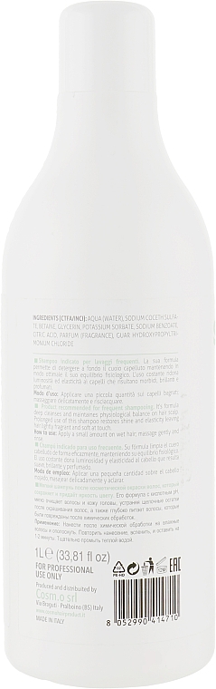 Бессульфатный шампунь для ежедневного использования - Krom Sensitive Shampoo — фото N2
