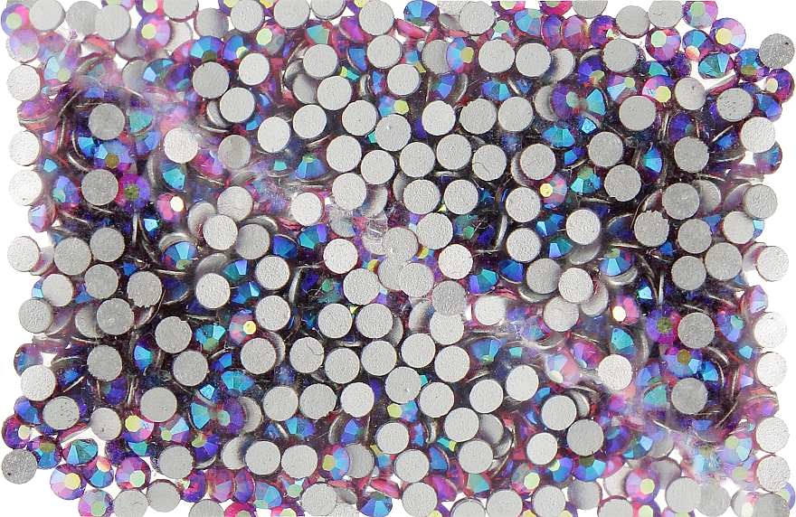 Декоративные кристаллы для ногтей «Fucsia AB», размер SS 04, 1000шт - Kodi Professional — фото N1