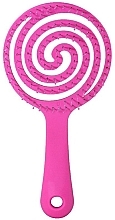 Парфумерія, косметика Щітка для волосся, рожева, кругла - Inter-Vion Hair Brush Lollipop