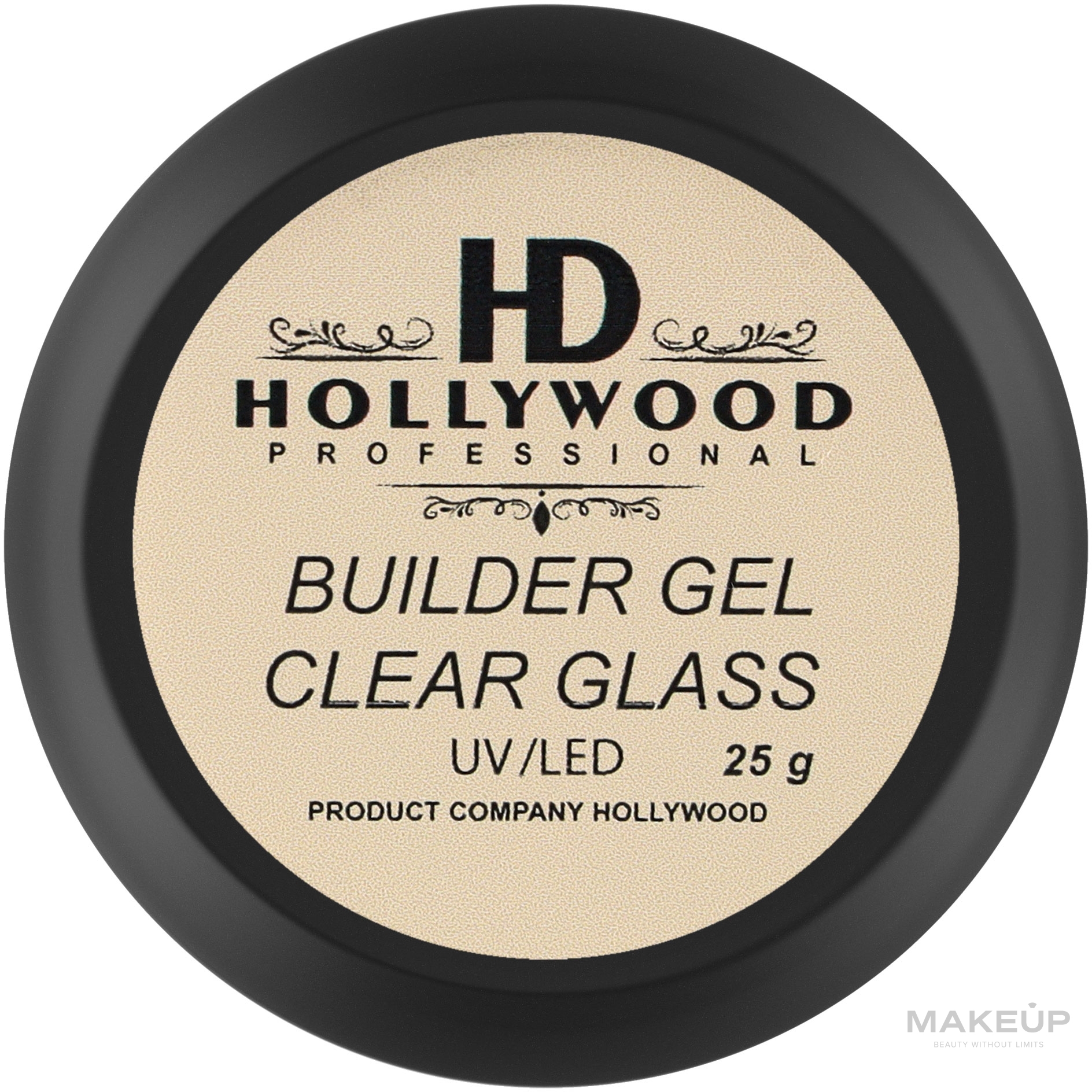 Гель конструирующий - HD Hollywood Builder Gel Clear — фото 25ml