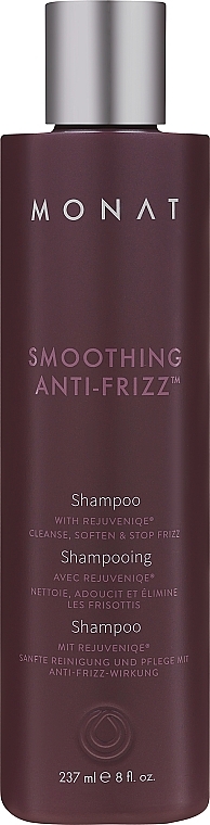 Шампунь для выпрямления волос - Monat Smoothing Anti-Frizz Shampoo — фото N1