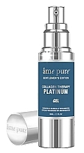 Гель для лица простив пигментых пятене и акне - Ame Pure Gentlemen’s Collagen Therapy Platinum Gel — фото N2