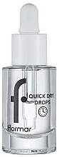 Парфумерія, косметика Засіб для сушіння нігтів - Flormar Quick Dry Drops