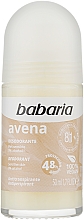 Дезодорант с экстрактом овса - Babaria Avena Roll-On Deodorant For Sensitive Skin — фото N1