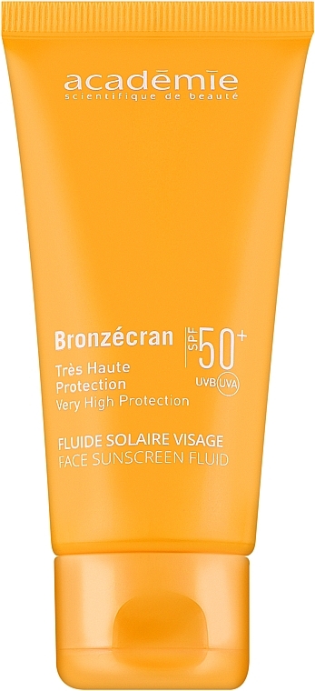 Сонцезахисний флюїд для обличчя - Academie Bronzecran Face Sunscreen Fluid SPF 50+ — фото N1