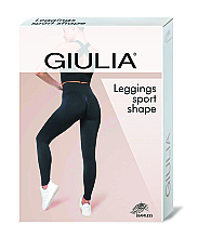 УЦІНКА Безшовні легінси "LEGGINGS SPORT SHAPE", black - Giulia * — фото N2