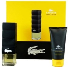 Парфумерія, косметика Lacoste Challenge - Набір (edt/75ml + ash/balm/75ml)