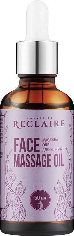 Массажное масло для лица - Reclaire Face Massage Oil