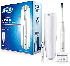 Электрическая зубная щетка - Oral-B Pulsonic Slim One 2200White Travel Edition — фото N6