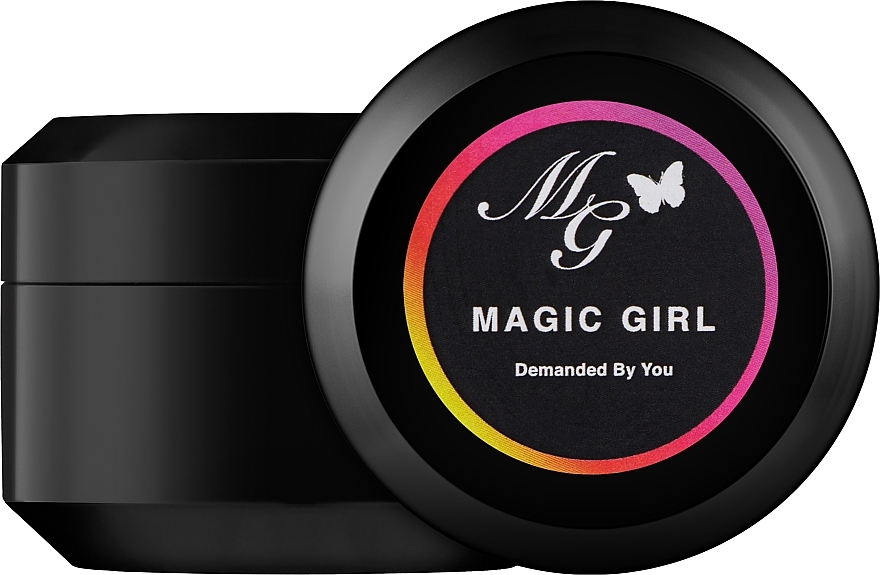 Полигель светоотражающий для наращивания, молочный - Magic Girl PolyGel Light — фото N2