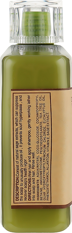 Арома-шампунь c экстрактом эвкалипта для жирных и склонных к перхоти волос - Dancoly Eycalyptus Shampoo Oily And Dandruff Hair — фото N2