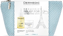 Набор - Dermedic Oilage (ser/30/ml + cr/15/ml + bag) — фото N1