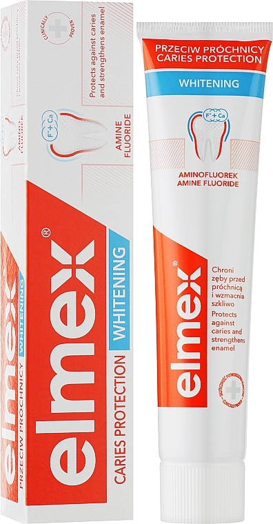 Зубна паста - Elmex Caries Protection Whitening Toothpaste — фото N2