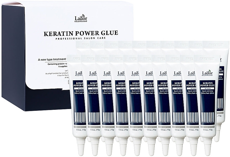 УЦЕНКА Сыворотка для секущихся кончиков - La'dor Keratin Power Glue (мини) * — фото N4