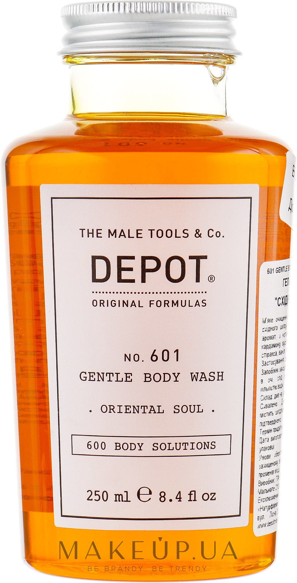 Гель для душа "Восточная душа" - Depot № 601 Gentle Body Wash Oriental Soul — фото 250ml