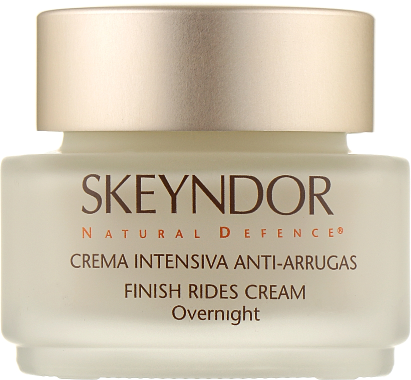 Інтенсивний нічний крем від зморшок - Skeyndor Natural Defence Finish Rides Overnight Cream — фото N1