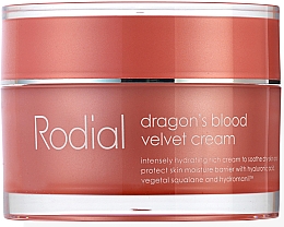 Оксамитовий крем для обличчя з екстрактом червоної смоли - Rodial Dragon's Blood Velvet Face Cream — фото N1