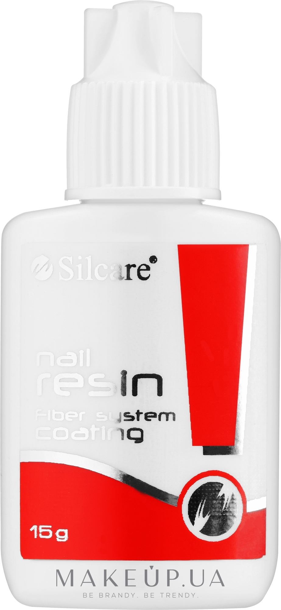 Покриття волоконної системи файбергласс - Silcare Nail Resin Fiber System Coating — фото 15g