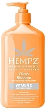 Молочко для тіла з вітаміном С "Квіти цитрусу" - Hempz Citrus Blossom Herbal Body Moisturizer — фото N1