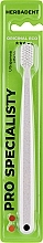 Зубна щітка ультра м'яка, в ЕКО пакуванні - Herbadent Toothbrush — фото N1
