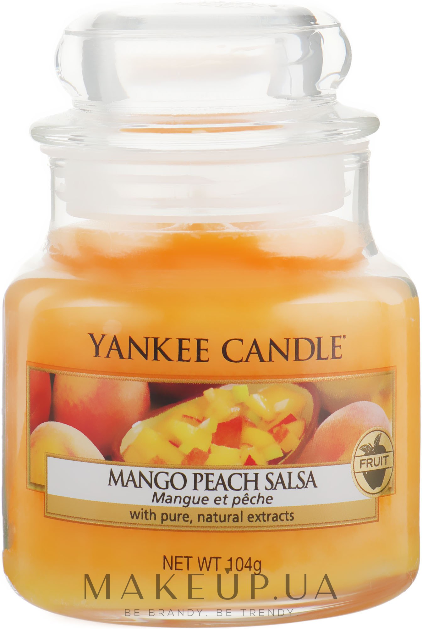 Ароматична свічка "Манго-персикова сальса" - Yankee Candle Mango Peach Salsa — фото 104g