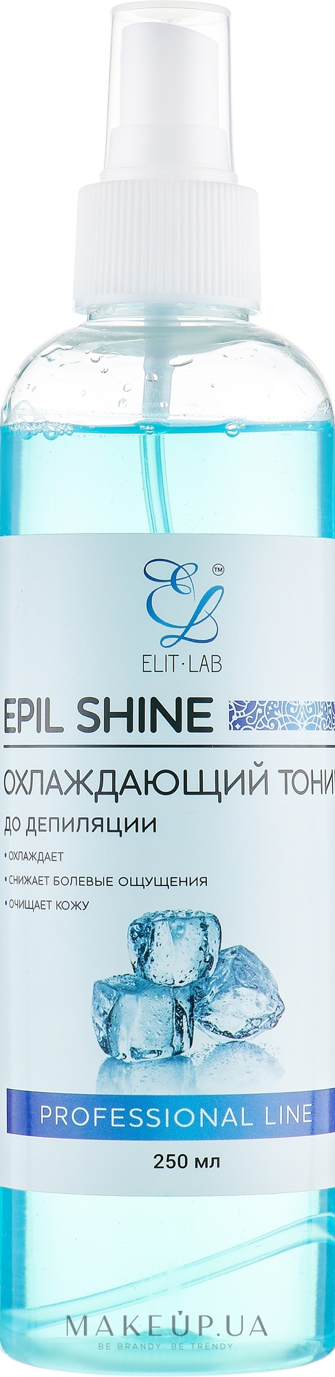 Тоник до депиляции - Elit-Lab Epil Shine — фото 250ml