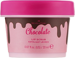 Парфумерія, косметика Скраб для губ - I Heart Revolution Chocolate Lip Scrub