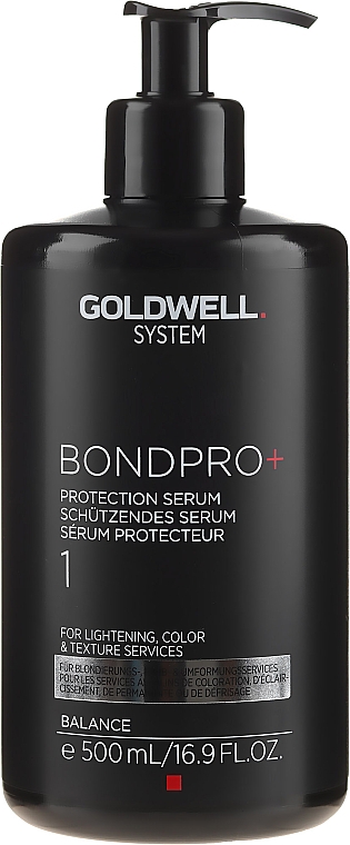 Защитная сыворотка для волос - Goldwell System BondPro+ 1 Protection Serum	 — фото N2