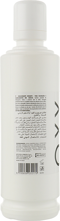 Окислювач для волосся - Dikson Oxy Oxidizing Emulsion For Hair Colouring And Lightening 10 Vol-3% — фото N2