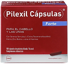 Парфумерія, косметика Харчова добавка - Lacer Pilexil Forte Anticaida Capsulas