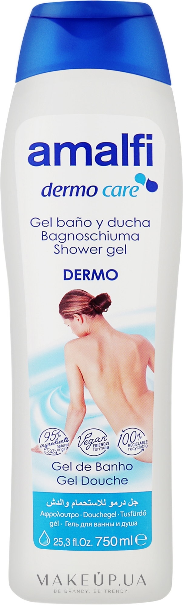 Гель для душу і ванни «Захист шкіри» - Amalfi Skin Protection Shower Gel  — фото 750ml