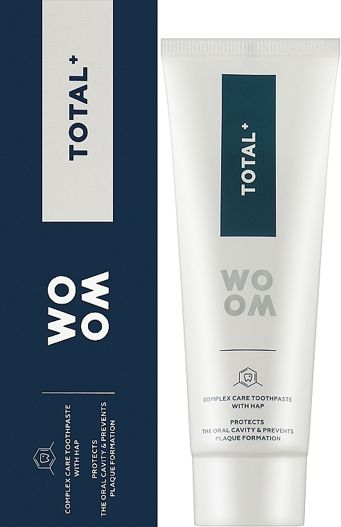 Зубная паста для комплексного ухода за полостью рта - Woom Total+ Comprehensive Care Toothpaste — фото N2