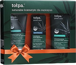 Духи, Парфюмерия, косметика Набор - Tolpa Green Men (f/cl/gel/150ml + f/cr/50ml + shr/gel/200/ml)