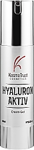 Крем для обличчя з низькомолекулярною гіалуроновою кислотою - KosmoTrust Cosmetics Hyaluron Aktiv Cream-Gel — фото N1