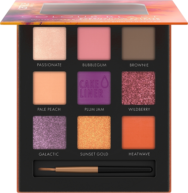 Палетка теней - Catrice Colour Blast Eyeshadow Palette — фото N3