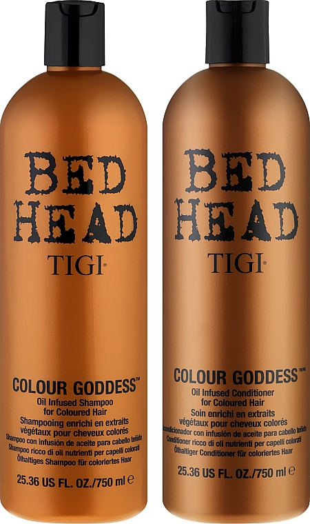 Набір - Tigi Bed Head Colour Goddess (sh/750ml + cond/750ml) — фото N1