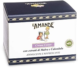 Крем для тела с экстрактом мальвы и календулы - L'Amande Marseille Mallow And Calendula Extracts Body Cream — фото N3