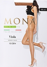 Колготки жіночі "Viola", 15 Den, playa classic - MONA — фото N4