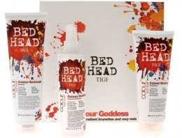 Духи, Парфюмерия, косметика Набор - Tigi Bed Head Colour Goddess (shm/250ml + cond/200ml + balm/250ml)