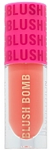 Духи, Парфюмерия, косметика Рум'яна - Makeup Revolution Blush Bomb Cream Blusher