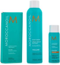 Парфумерія, косметика Набір  - Moroccanoil (spray/205ml + oil/100ml + str/finish/75ml)