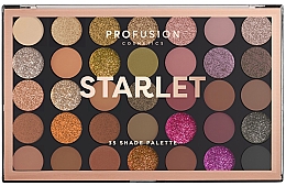Парфумерія, косметика Палетка тіней для повік - Profusion Cosmetics Starlet 35 Shade Eyeshadow Palette