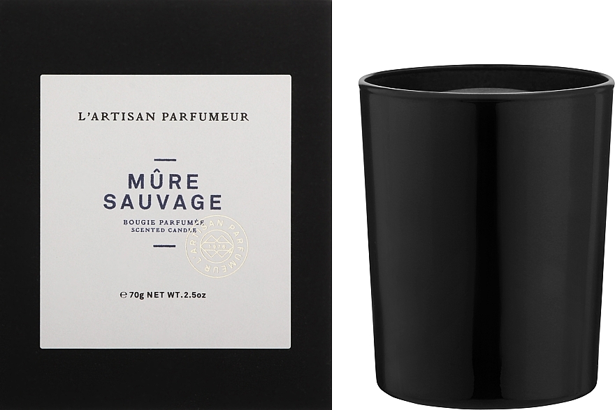Ароматическая свеча - L'Artisan Parfumeur Mure Sauvage Candle — фото N2