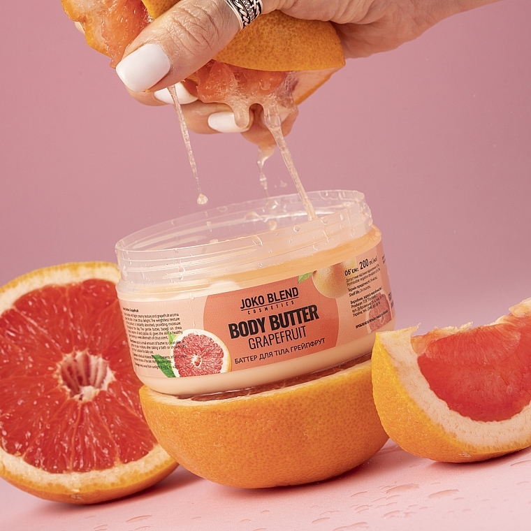 Крем-баттер для тела - Joko Blend Grapefruit Body Butter — фото N5