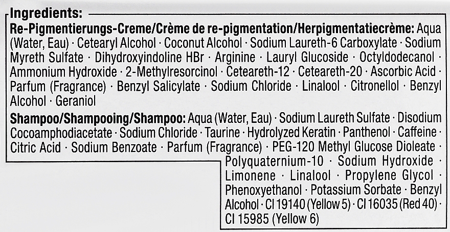 Репигментирующий крем для волос - Schwarz Re-Nature Men Re-Pigmentation Cream — фото N5