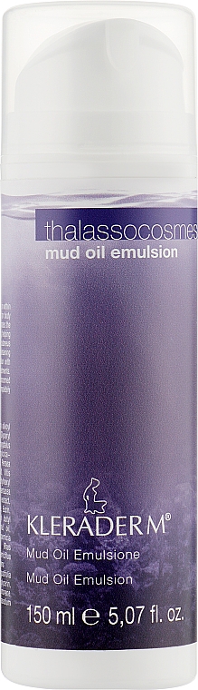Грязьова олія, емульсійна - Kleraderm Thalassocosmesi Mud Oil Emulsion — фото N1